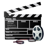 The Legal Anatomy of a Film Production article image showing an original film reel and director’s cut storyboard